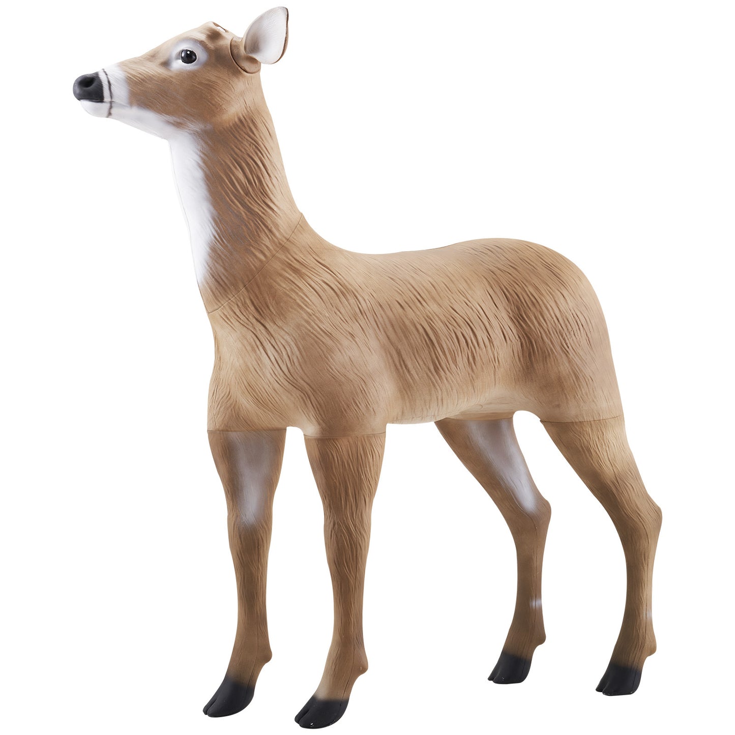 VEVOR Deer Decoy Outdoor Realistic Durable Doe Decoys for Hunting Foldable Legs 1-Pack