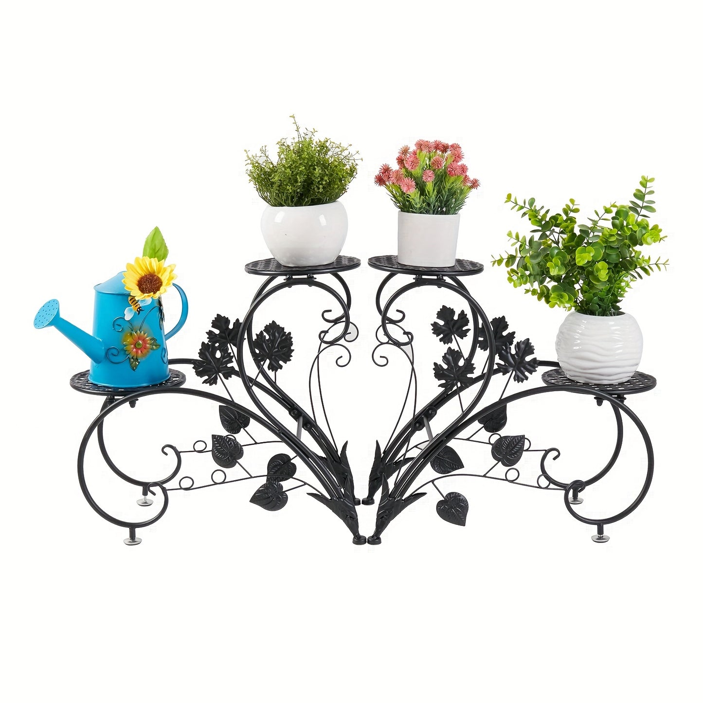 Metal Plant Stand Pot Holder Multilevel Display Shelf