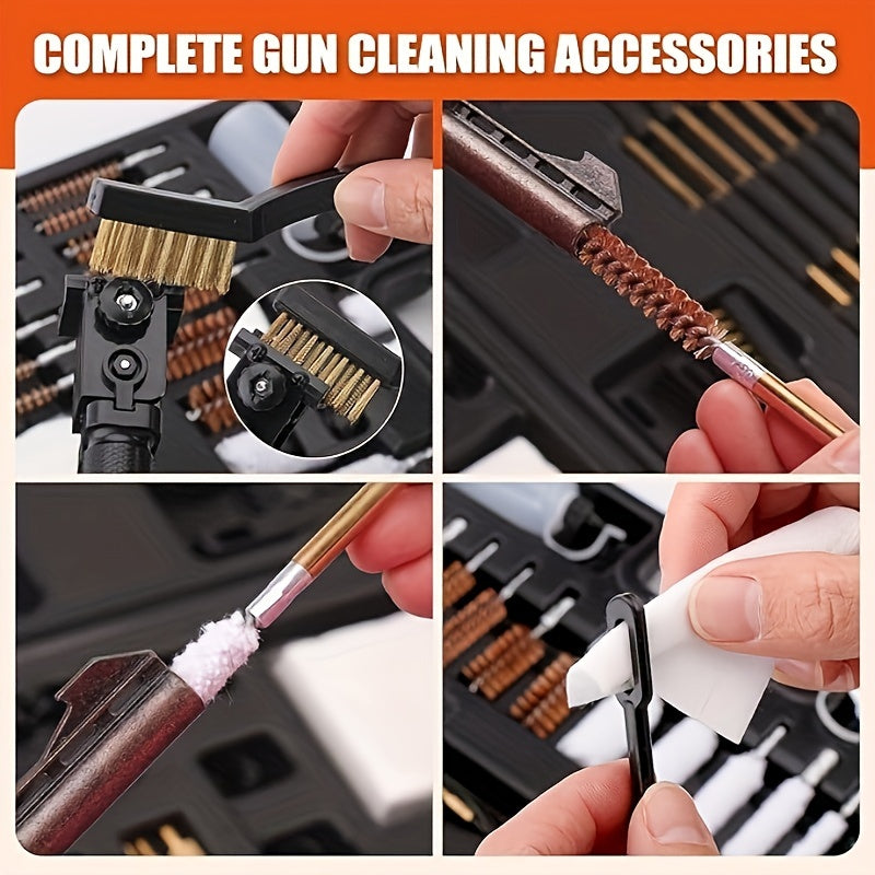 Universal Gun Cleaning Kit with Brushes and Portable Case - Parry's Picks