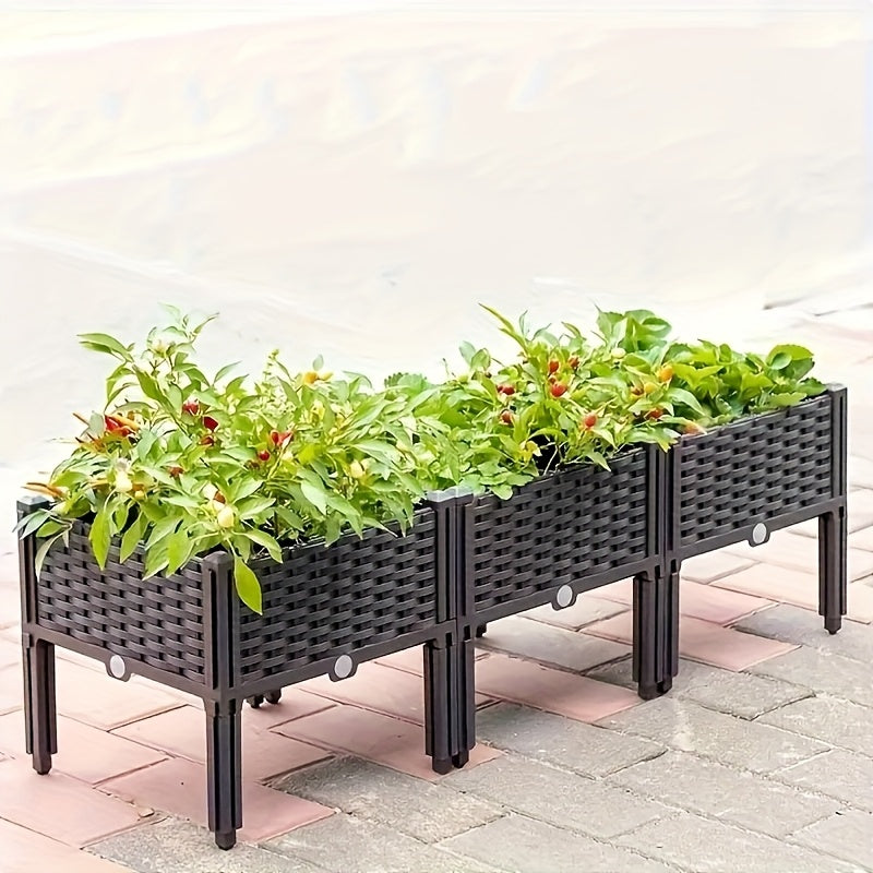 Elevated Garden Bed Set for Flowers and Vegetables - Parry's Picks