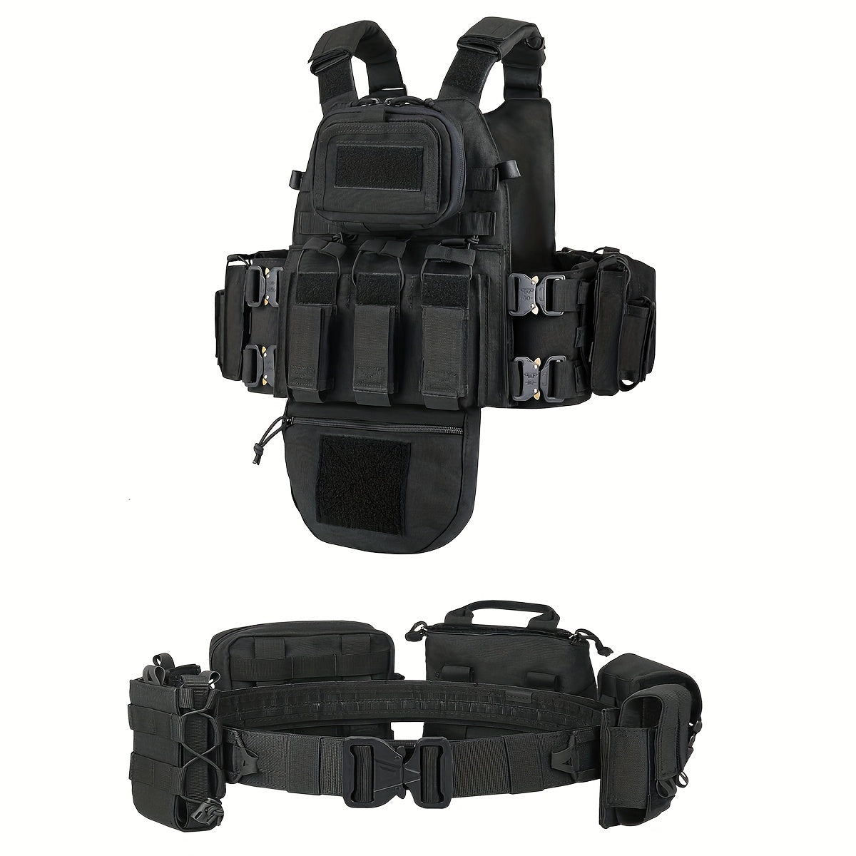 Yakeda Tactical Vest and Belt Molle System for Outdoor Use