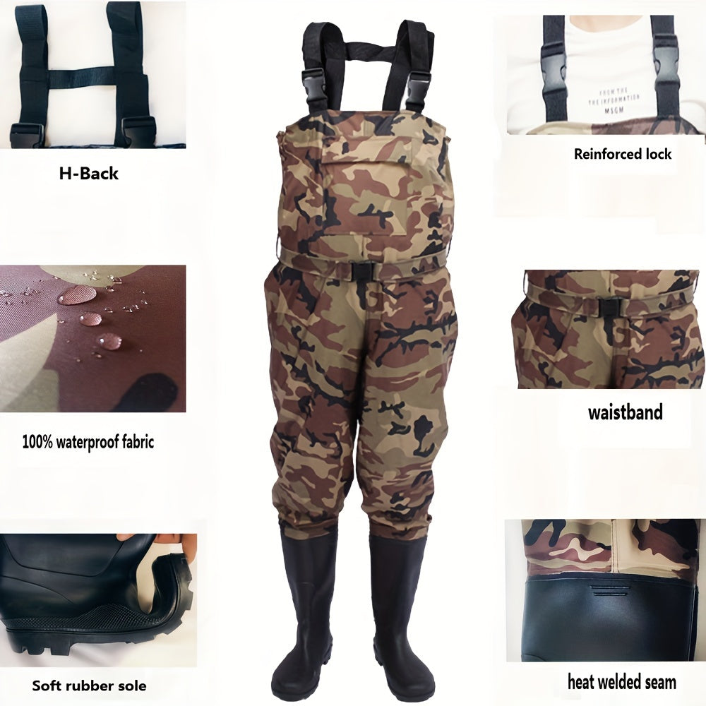 Ultra Lightweight Breathable Camo Chest Waders for Fishing Hunting - Parry's Picks