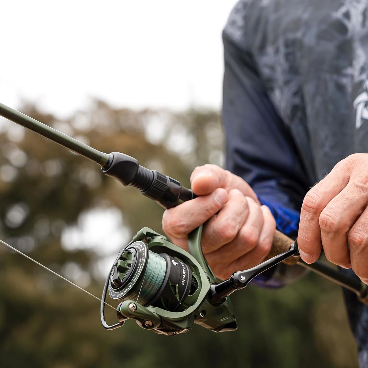 KastKing Spartacus II Twin Tip Rod And Reel Combo Set