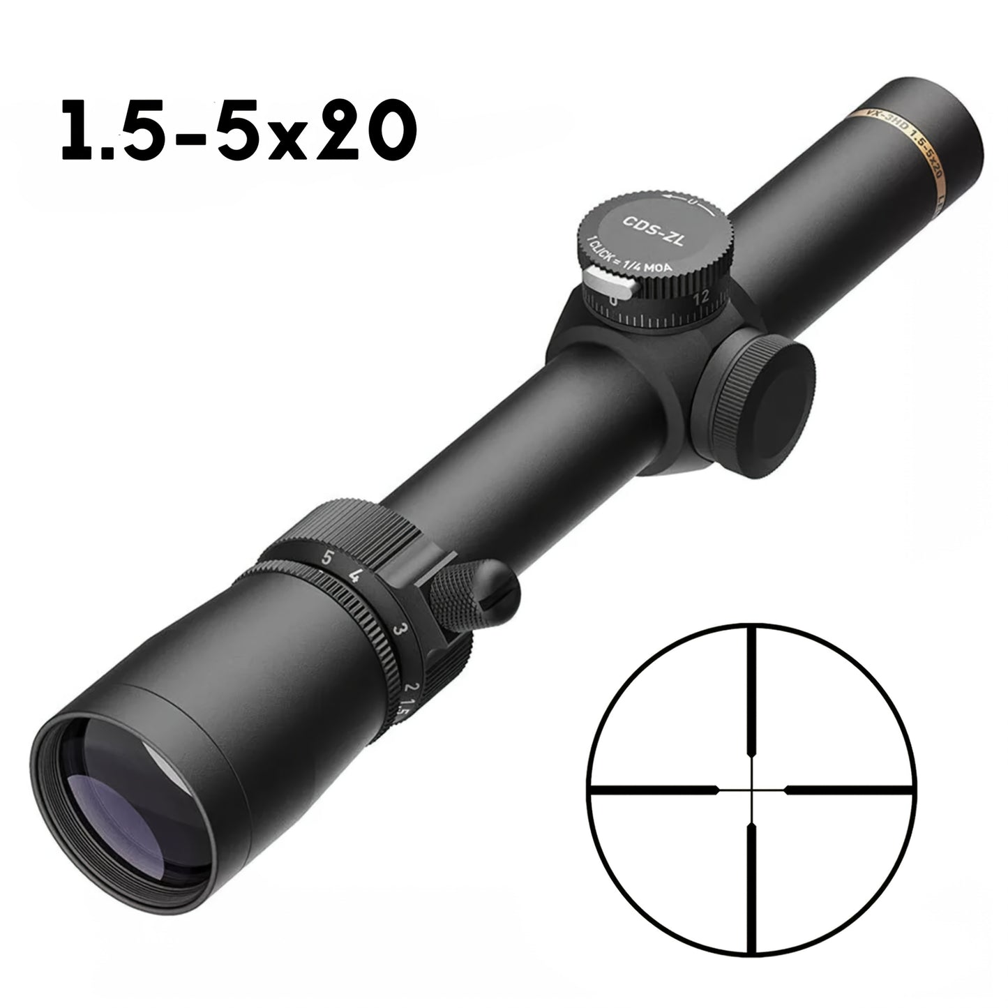 Multi Magnification Rifle Scope For Precision Shooting