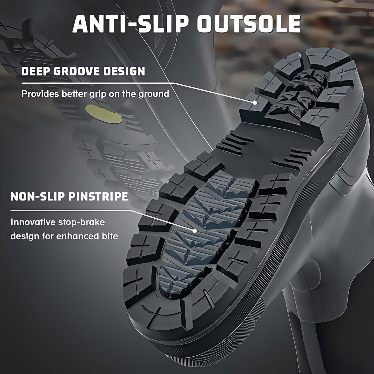 Upgraded Outdoor Insulated Camouflage Hunting Boots Comfort