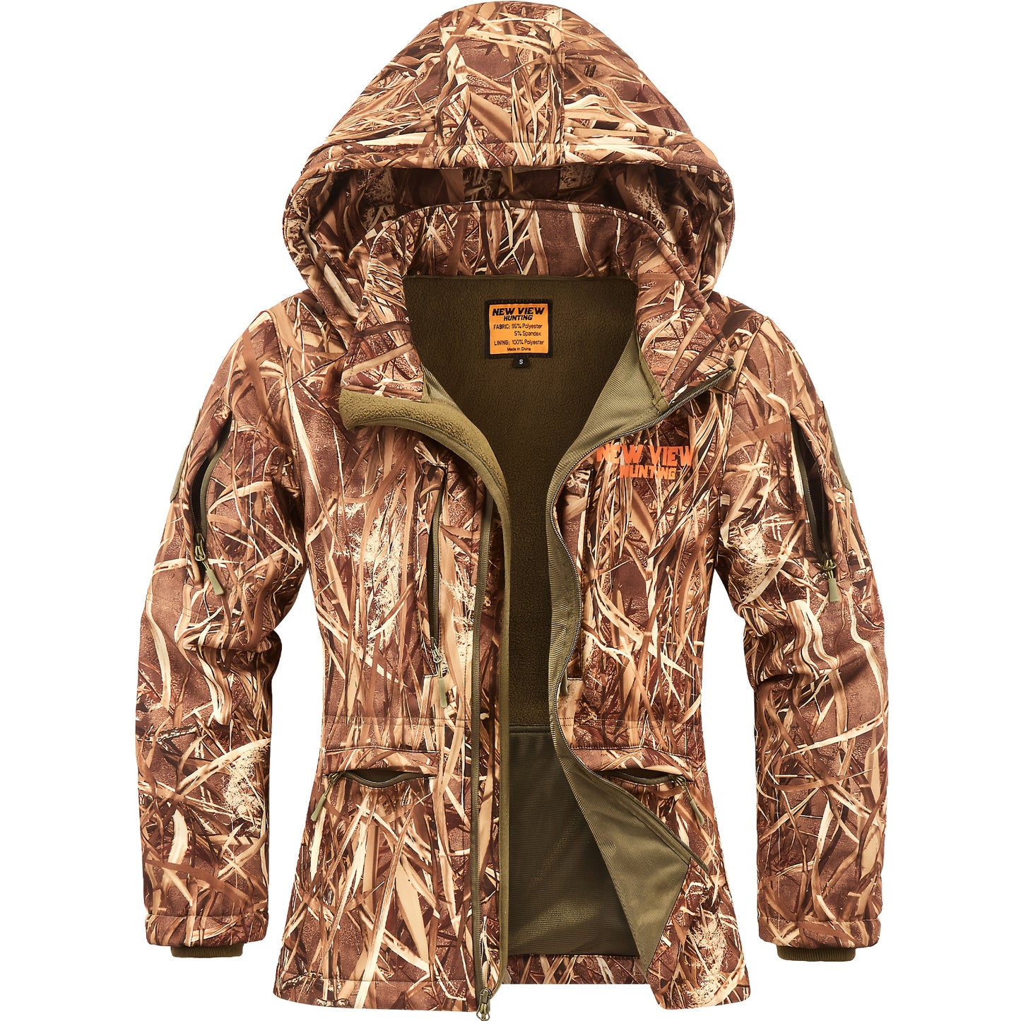 Upgraded Ultra Quiet Water Resistant Duck Hunting Jacket