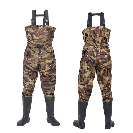 Ultra Lightweight Breathable Camo Chest Waders for Fishing Hunting - Parry's Picks