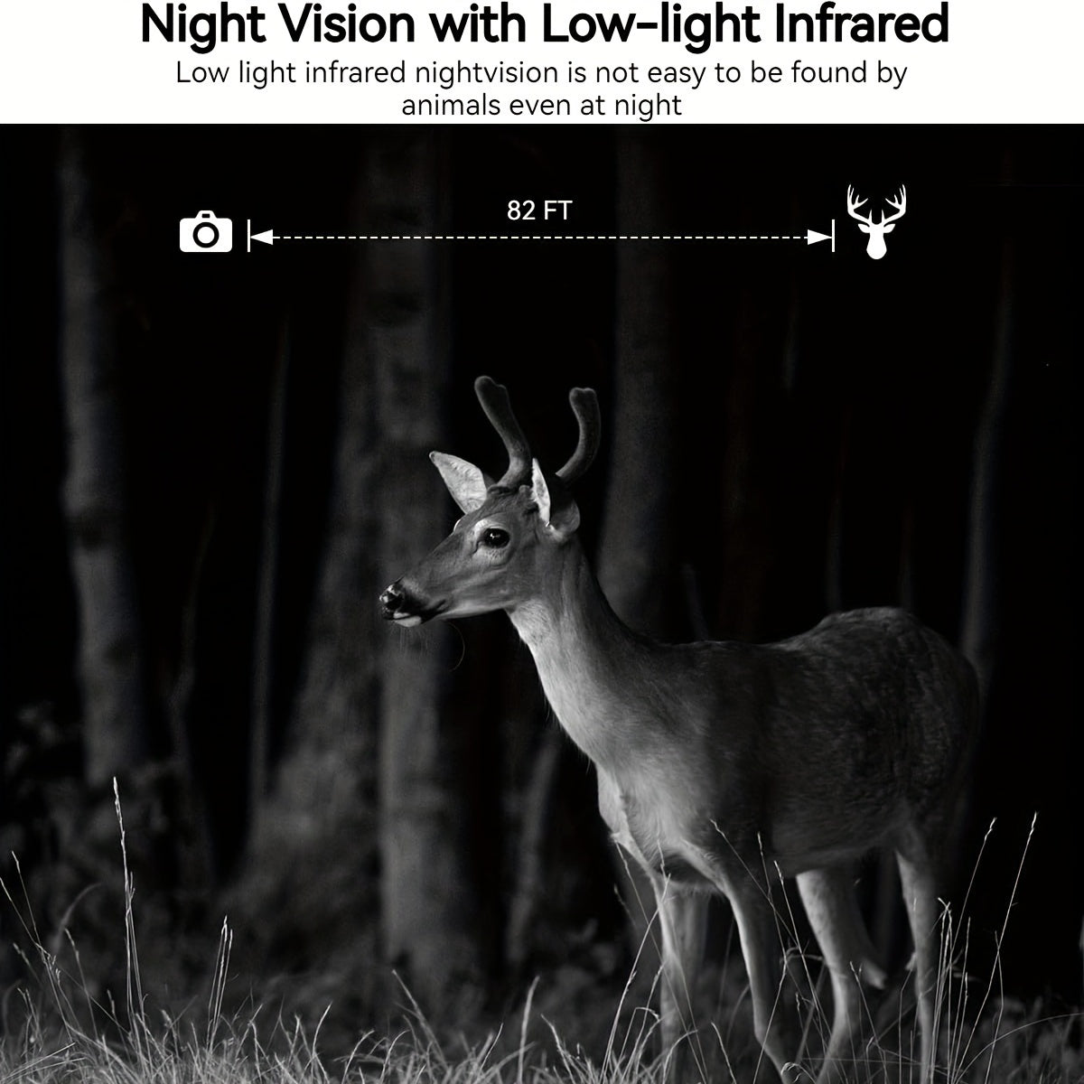 4G LTE Trail Camera With Solar Panel And Night Vision