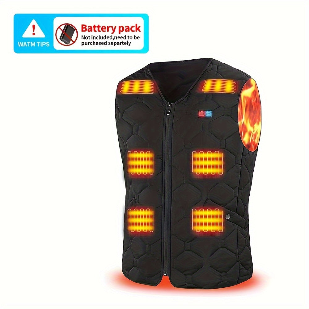 ORTIZAN Heated Vest Lightweight Electric Vest With Battery Pack - Parry's Picks