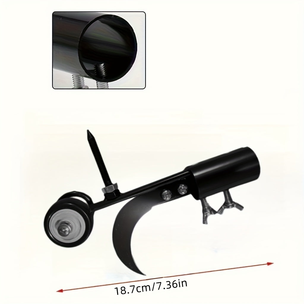 Heavy-Duty Metal Weeding Roller with Adjustable Handle and Wheels - Parry's Picks