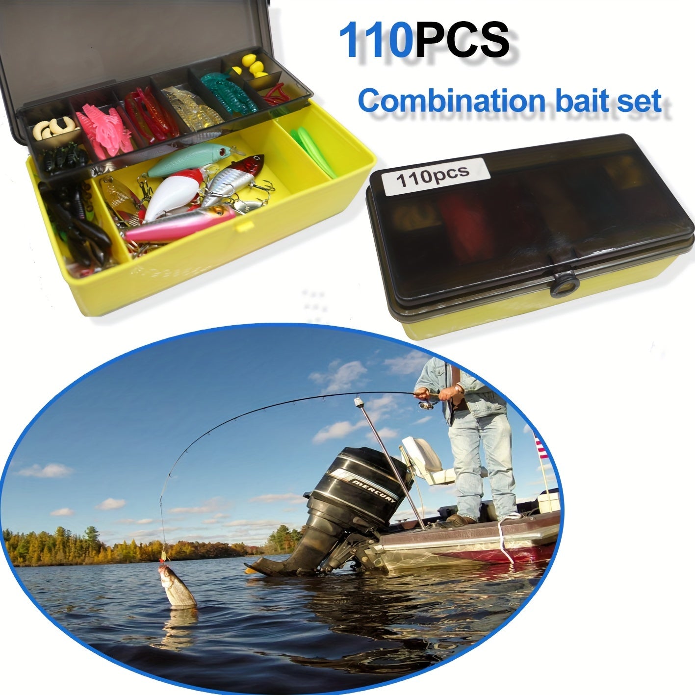 Mixed Color Fishing Lures Kit for Enthusiasts and Anglers - Parry's Picks