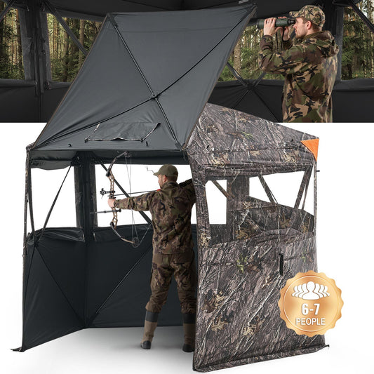 VEVOR Portable Hunting Blind With Carrying Bag Deer Duck