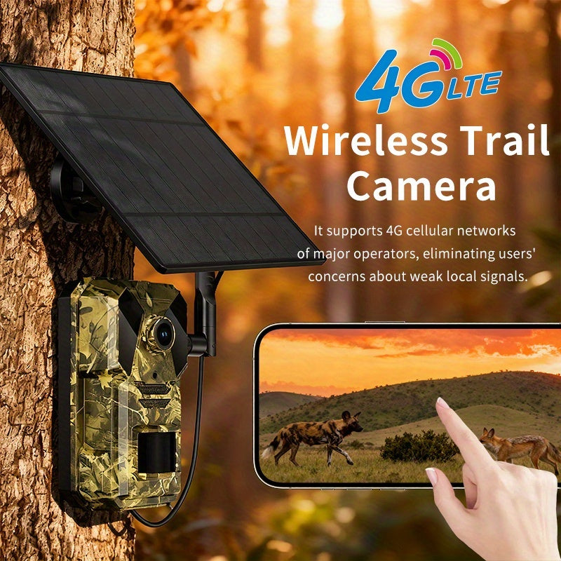 LTE Cellular Trail Camera With Live Streaming HD Night Vision - Parry's Picks