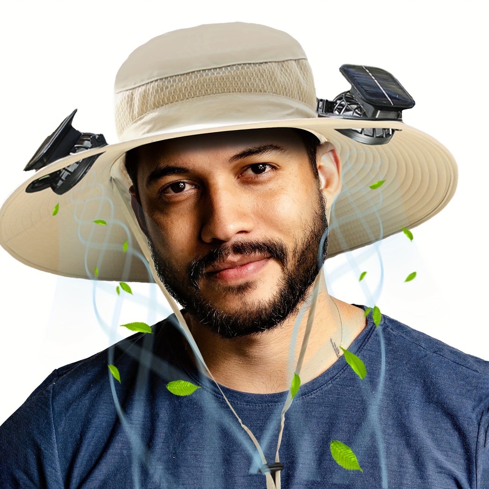 Ayamaya Solar Fan Hat With Adjustable Rotating Cooling Fans - Parry's Picks