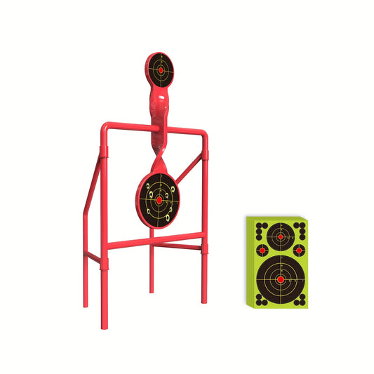 Double Blast Spinner Shooting Target Pack Paper Targets