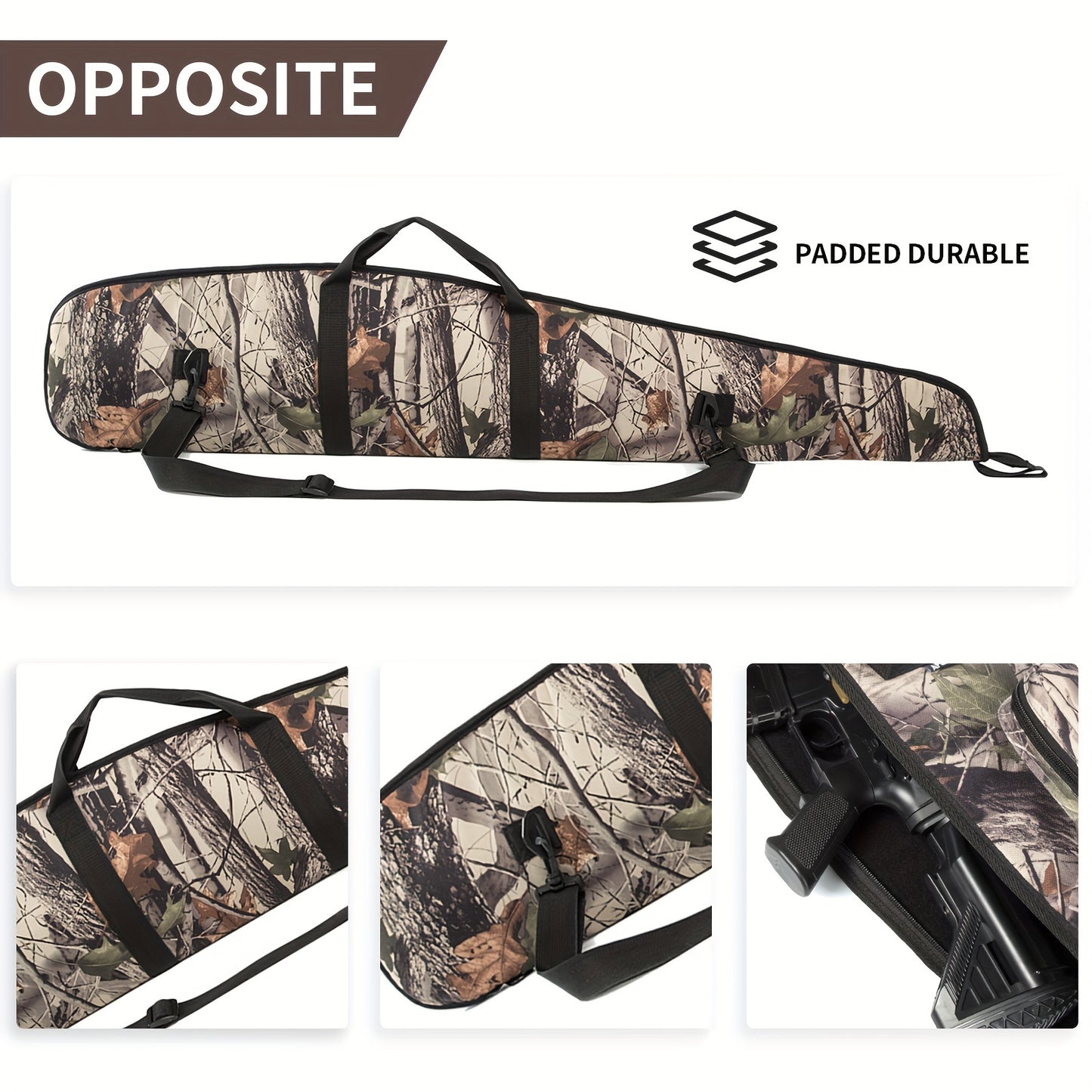 Tactical Soft Rifle Case With Adjustable Shoulder Strap