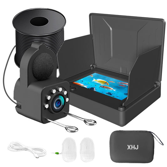 XHJ Outdoor Fish Finder With 4.3 Inch IPS Screen Camera