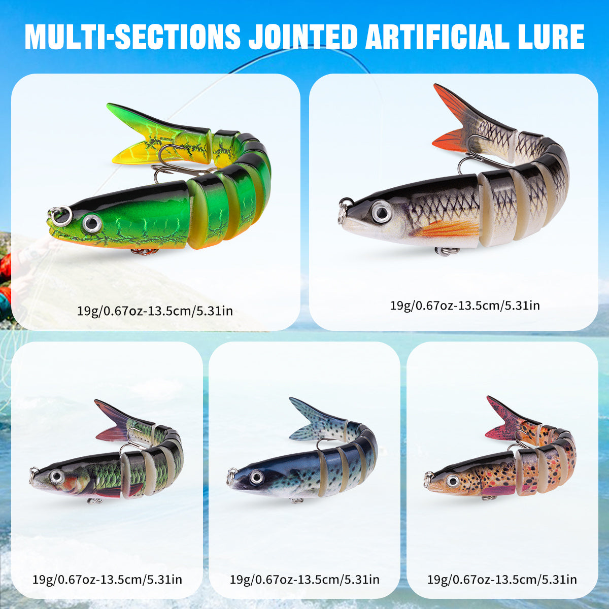 All In One Bass Lure Set For Freshwater And Saltwater