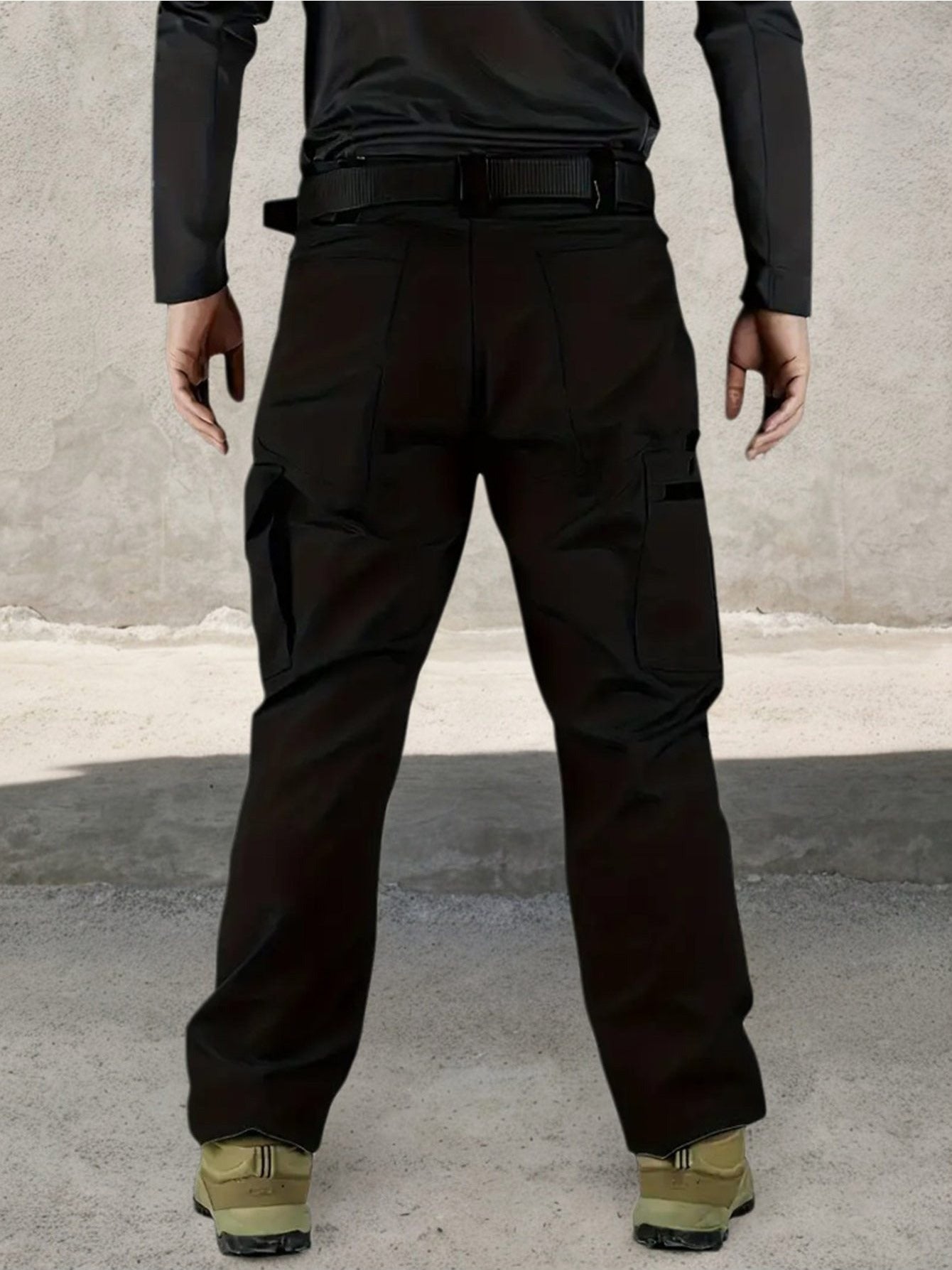 DISI Mens Straight Cargo Pants Quick Dry MultiPocket