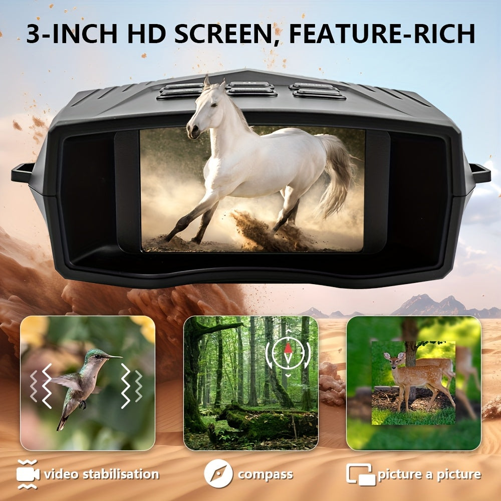 Lantoocam Night Vision Goggles With 5K Binocular Photography Features