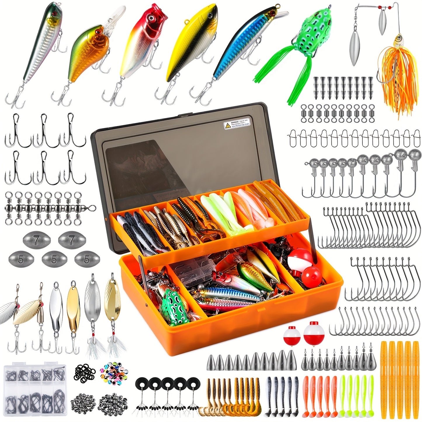 Premium Fishing Tackle Box Kit for Beginners and Enthusiasts - Parry's Picks