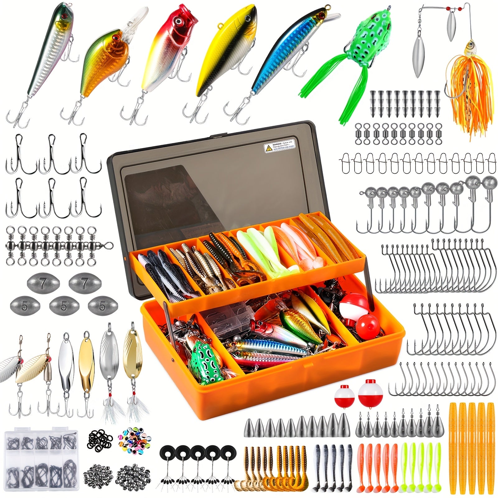 Premium Fishing Tackle Box Kit for Beginners and Enthusiasts - Parry's Picks