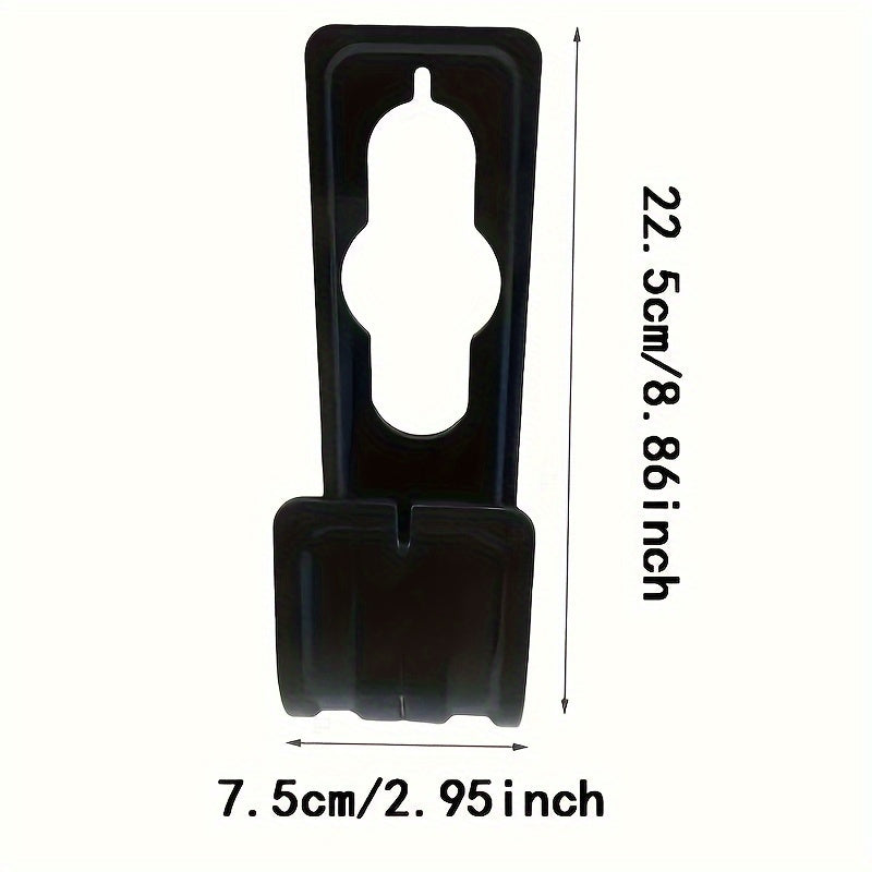 Elegant Black Metal Hose Hanger for Tangle-Free Garden Organization - Parry's Picks