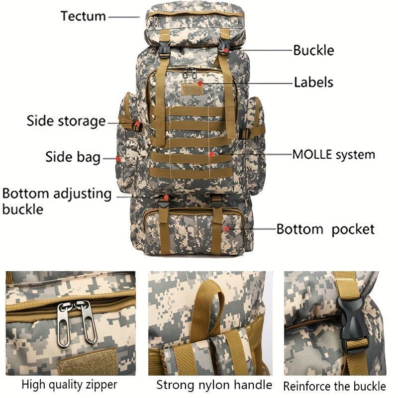 Outdoor Backpack for Camping and Hiking Adventure Enthusiasts - Parry's Picks