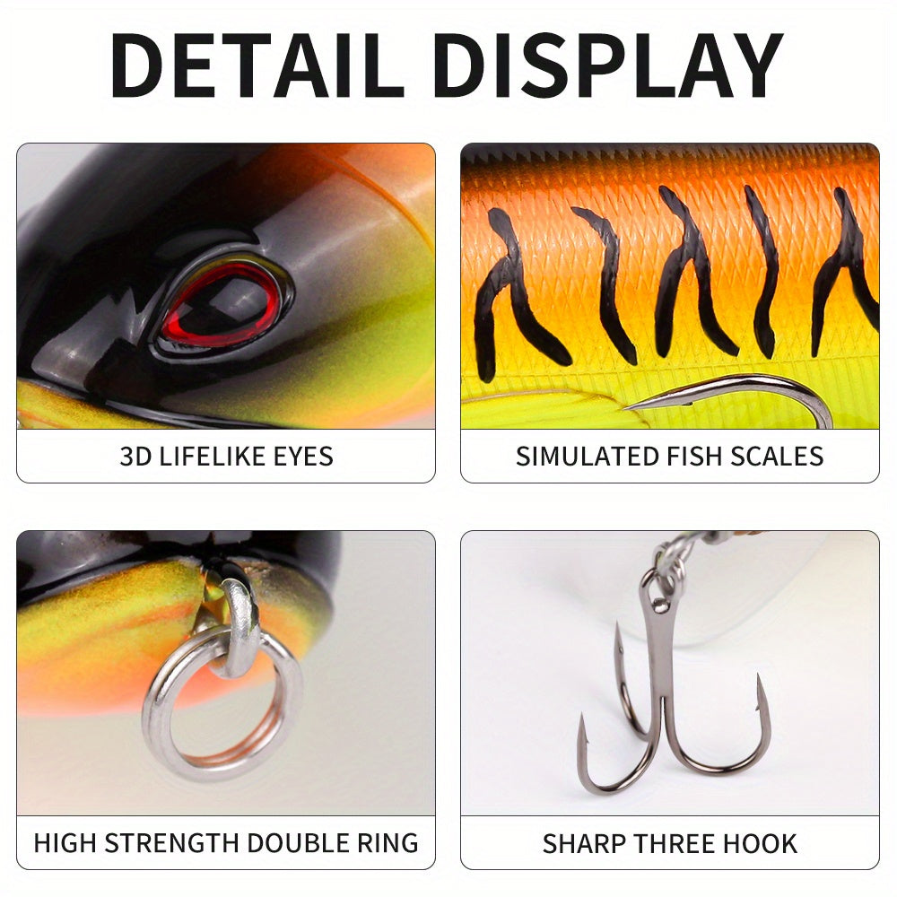 20 Piece Whopper Floating Lure Set for Fishing Enthusiasts - Parry's Picks