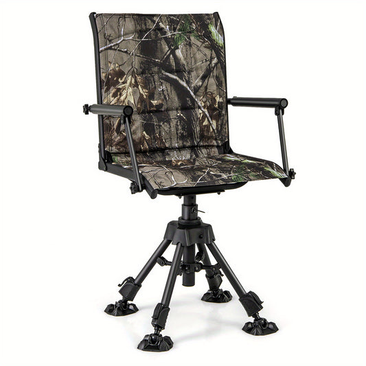 Multigot Silent Swivel Hunting Chair for Ultimate Outdoor Comfort - Parry's Picks