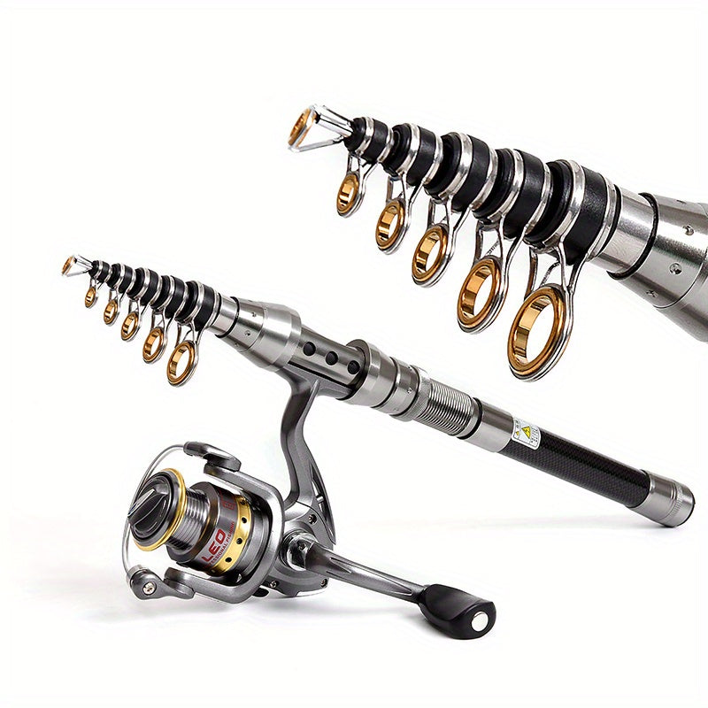 Telescopic Fishing Rod and Reel Combo Kit for All Anglers - Parry's Picks