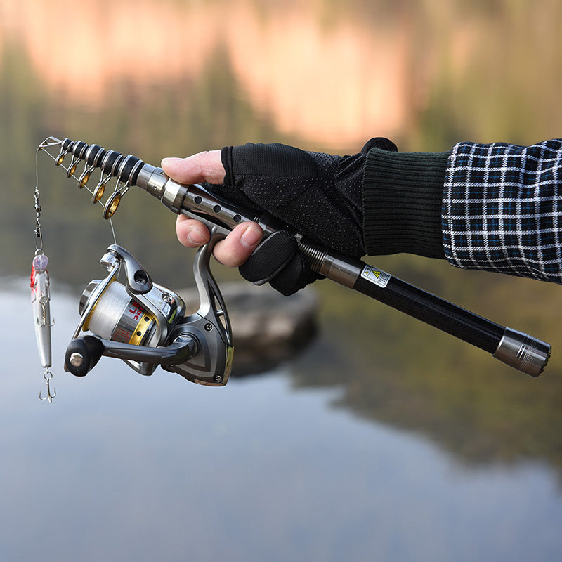 Telescopic Fishing Rod and Reel Combo Kit for All Anglers - Parry's Picks