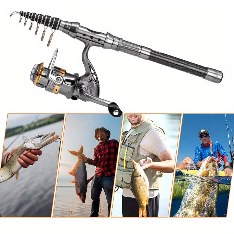 Telescopic Fishing Rod and Reel Combo Kit for All Anglers - Parry's Picks