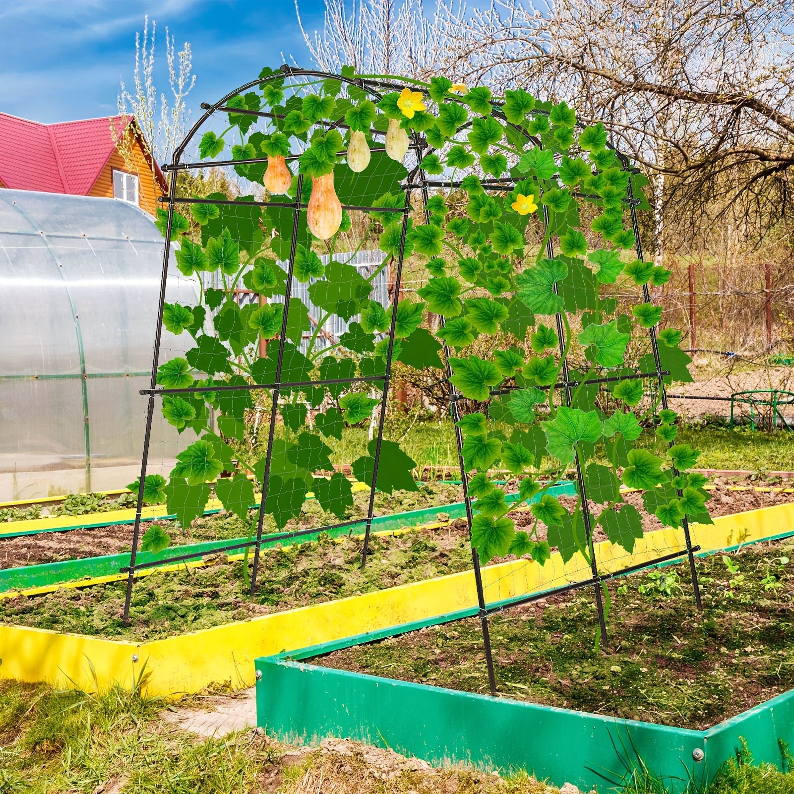 Garden Arch Trellis for Climbing Plants and Vines - Parry's Picks