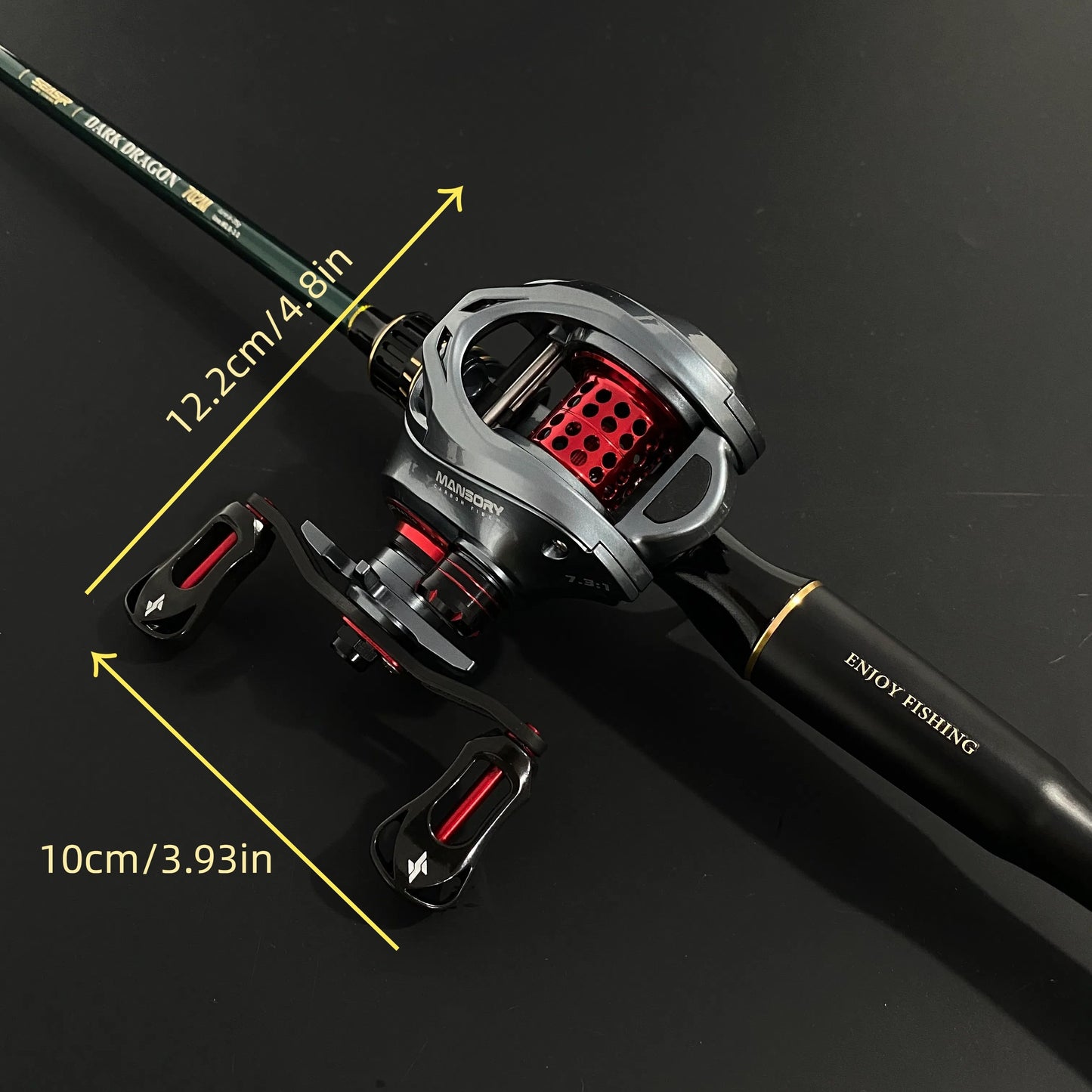 Seasir Ultra Light Carbon Fiber Baitcasting Fishing Reel - Parry's Picks