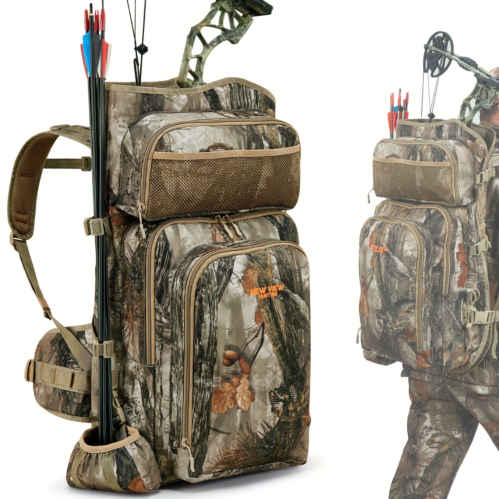 New View Camouflage Bow and Arrow Backpack for Hunting - Parry's Picks