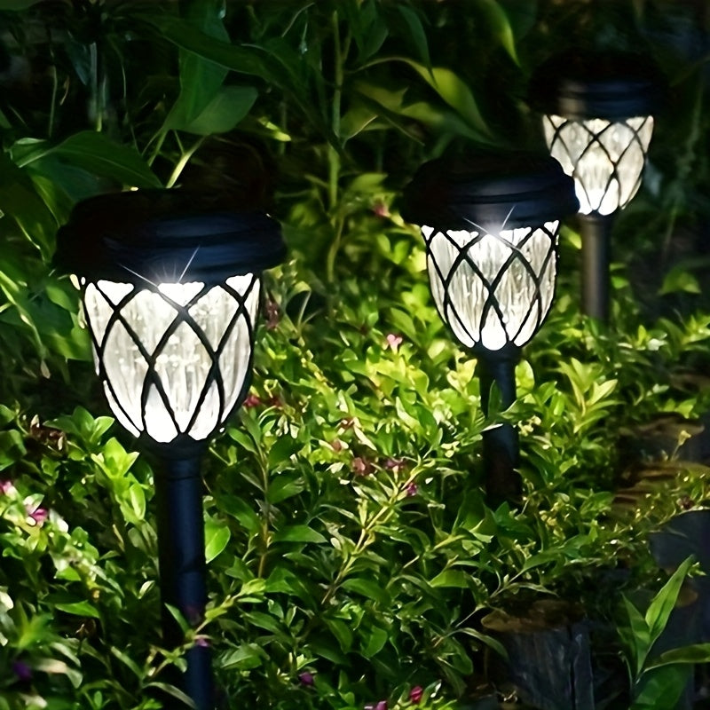 Solar LED Garden Stake Lights for Outdoor Landscape Decor - Parry's Picks