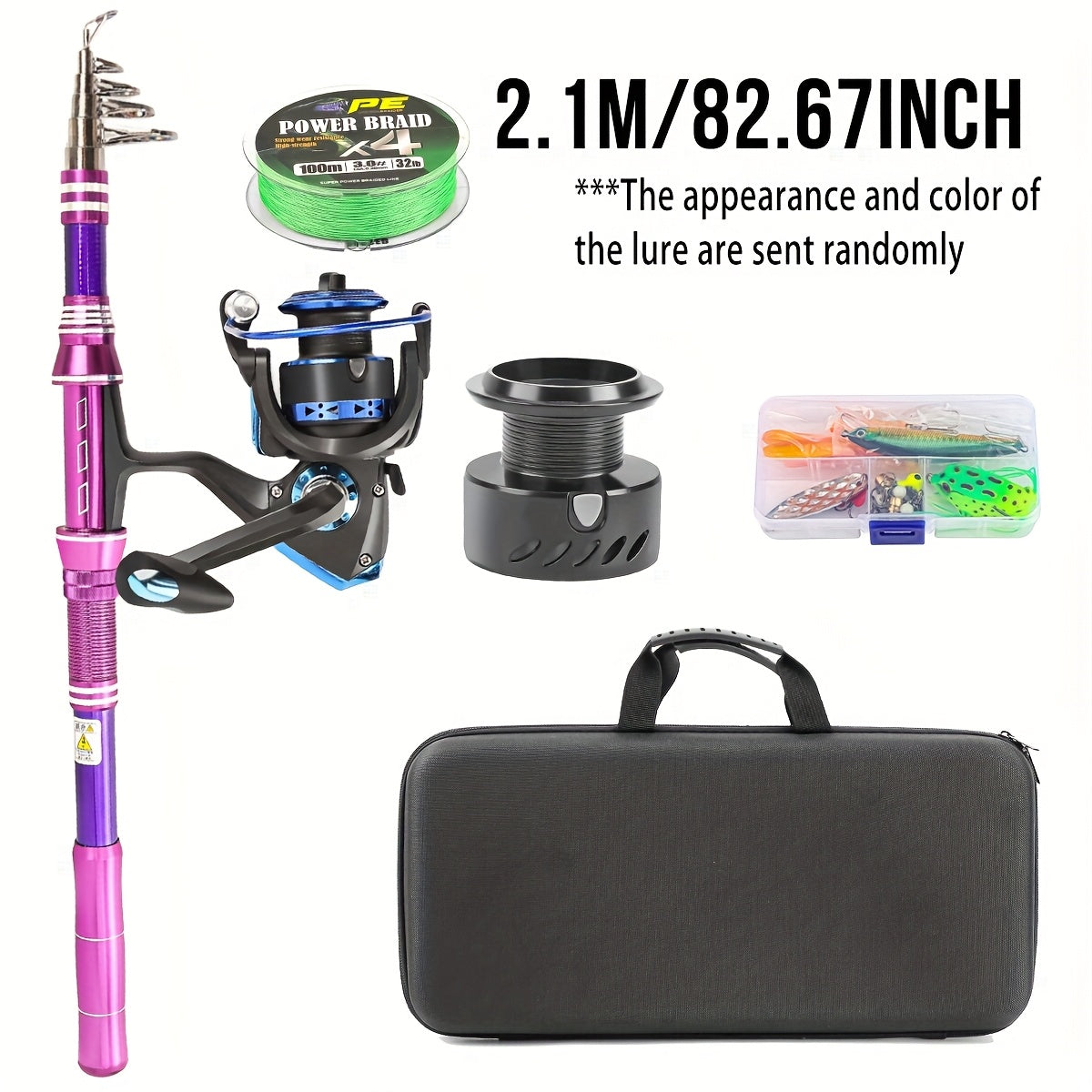 Carbon Fiber Telescopic Travel Fishing Rod Kit All In One - Parry's Picks