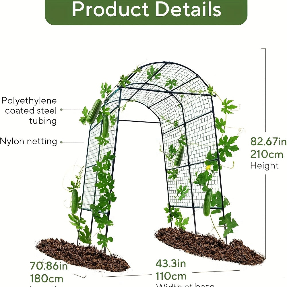 Stainless Steel Climbing Vine Trellis for Elegant Garden Elevation - Parry's Picks