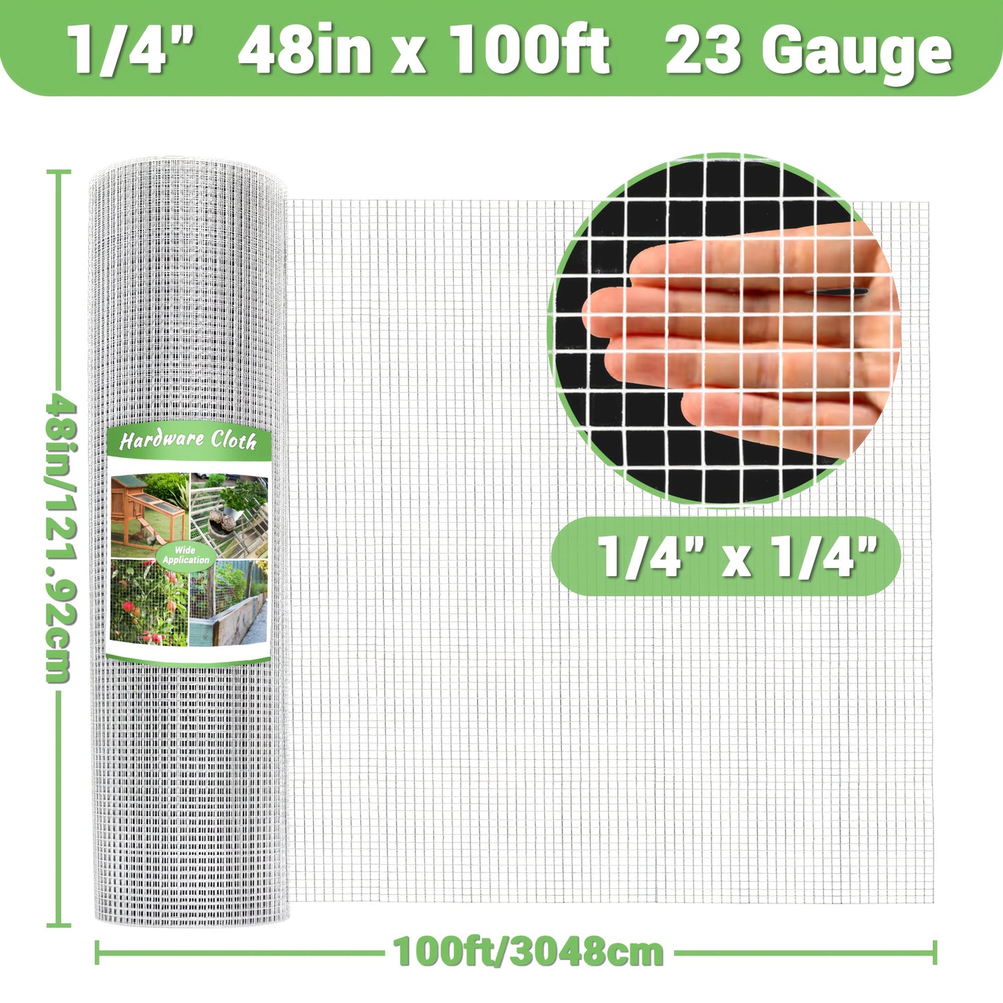 HITTITE Durable Galvanized Hardware Cloth for Fencing and Projects - Parry's Picks