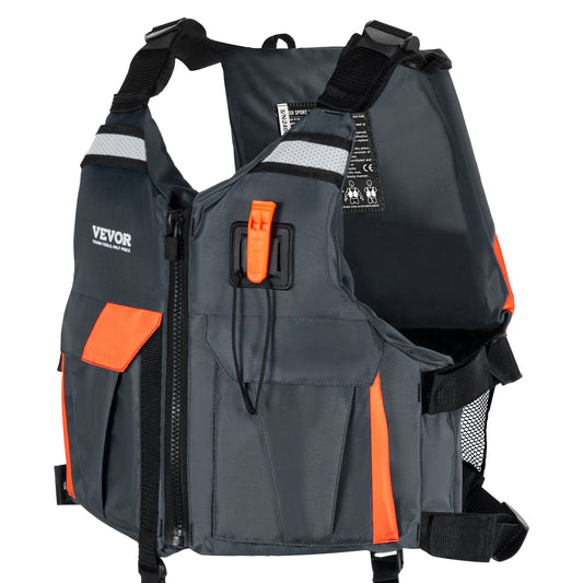 VEVOR Watersports Life Vest PFD 110N Buoyancy Life Jacket
