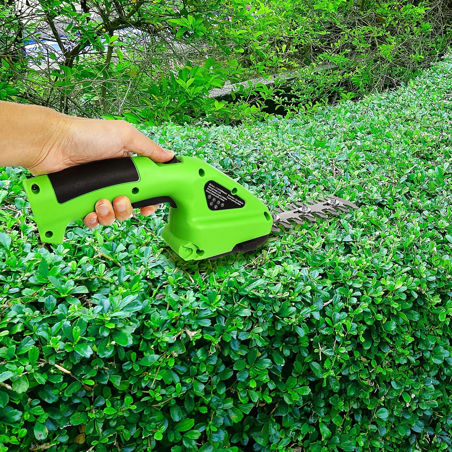 Cordless Electric Grass Shear And Hedge Trimmer For Garden - Parry's Picks