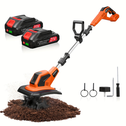 YOFIDRA 21V Cordless Tillage Machine for Garden Soil