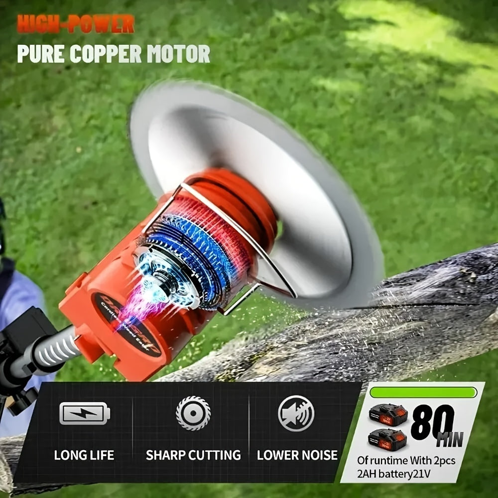 Portable Cordless Electric Lawn Mower With Rechargeable Batteries - Parry's Picks