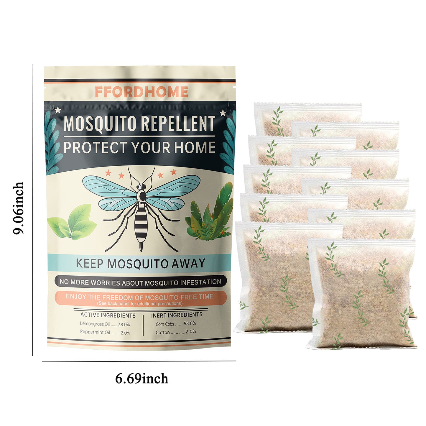 Natural Mosquito Repellent Sachets for Indoor and Outdoor Use - Parry's Picks
