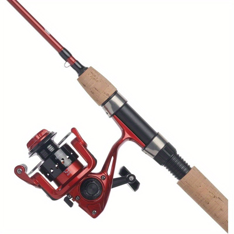 Cherrywood Spinning Combo Fishing Rod and Reel Set
