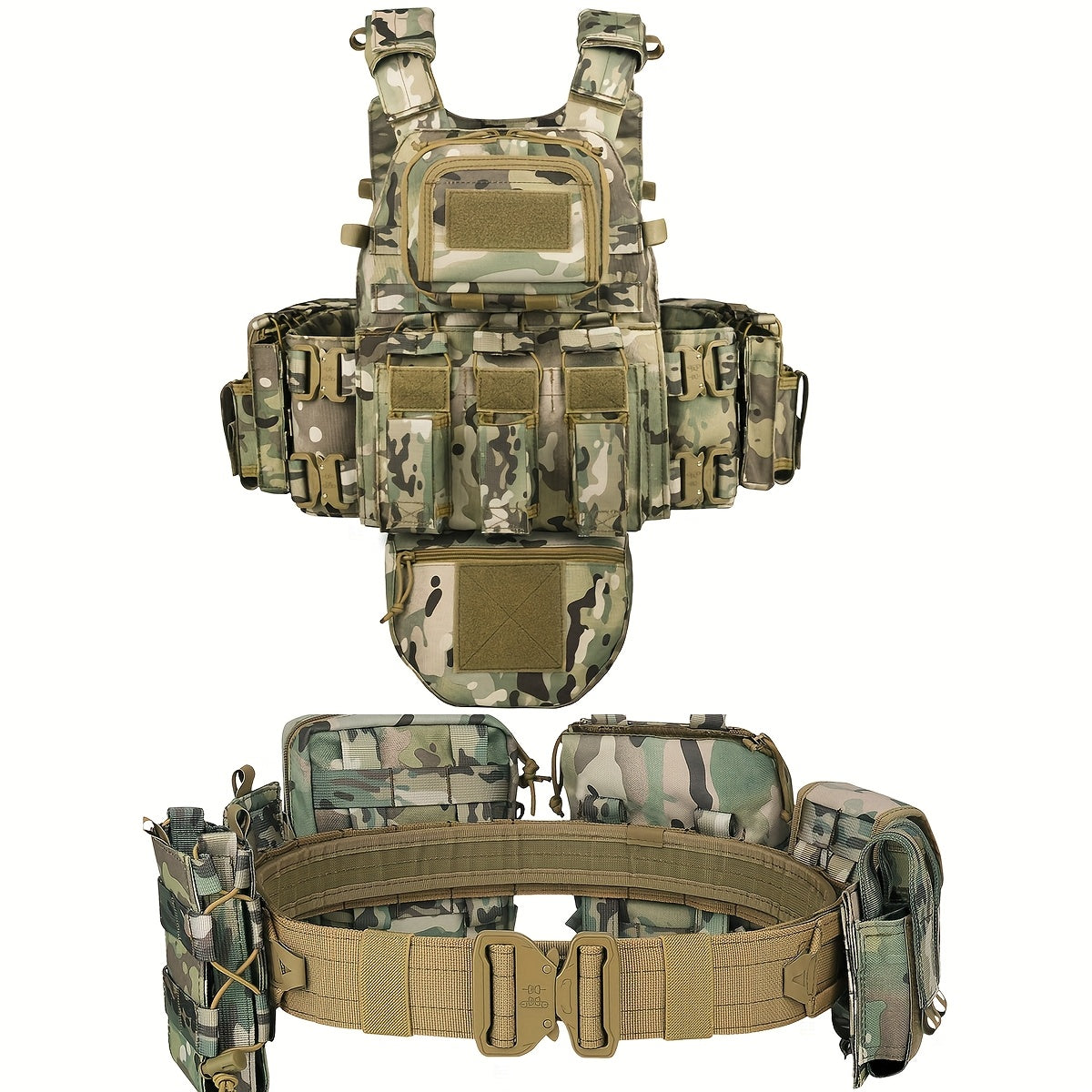 Yakeda Tactical Vest and Belt Molle System for Outdoor Use