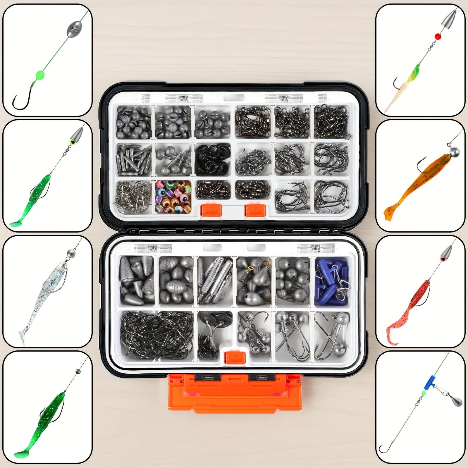 Complete 386pcs Fishing Tackle Kit for Anglers and Gifts - Parry's Picks