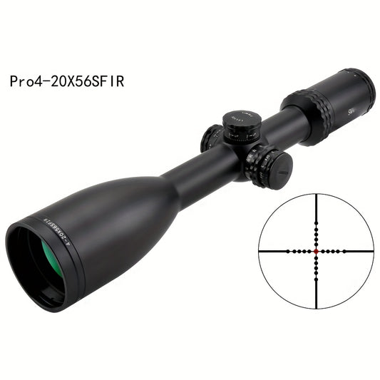 Precision Rifle Scope With Adjustable Turret For Accuracy