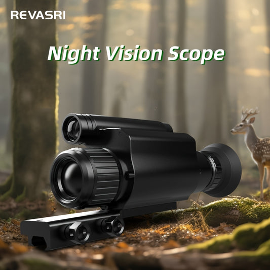 Revasri Clip On Night Vision Monocular 1080P Observation